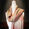 Elegant Blush Pink Kashmiri Shawl with Fine Paisley Detailing